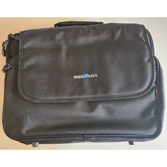 Rixen Kaul Office 0237S Laptop Bag Klickfix Cycling Commuting Storage Black NEW - Picture 1 of 6